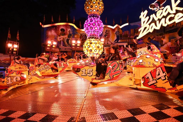 Freizeitpark Beim Kirtag Altmünster Österreich Europa — Stockfoto