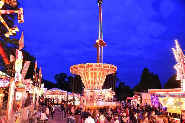 Freizeitpark Beim Kirtag Altmünster Österreich Europa — Stockfoto