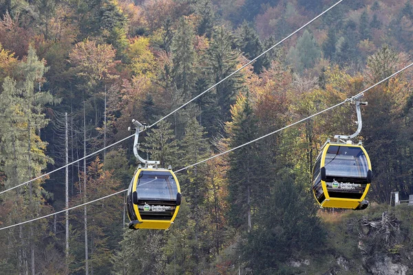 Nuevo Teleférico Zwoelferhorn Sankt Gilgen Wolfgangsee Austria Europa —  Fotos de Stock