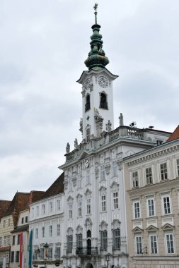 Town square of Steyr, Austria, Europe