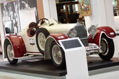 Mattsee, Avusturya ve Avrupa 'daki müze fahr (t) raumunda tarihi bir Avusturya-Daimler aracı