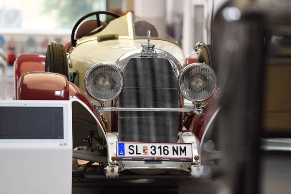 Vehículo Histórico Austro Daimler Museo Fahr Raum Mattsee Austria Europa — Foto de Stock