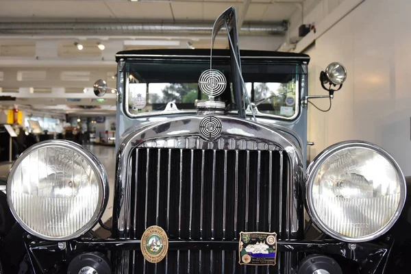 Ein Historisches Steyr Fahrzeug Von Vorne Museum Fahr Raum Mattsee — Stockfoto