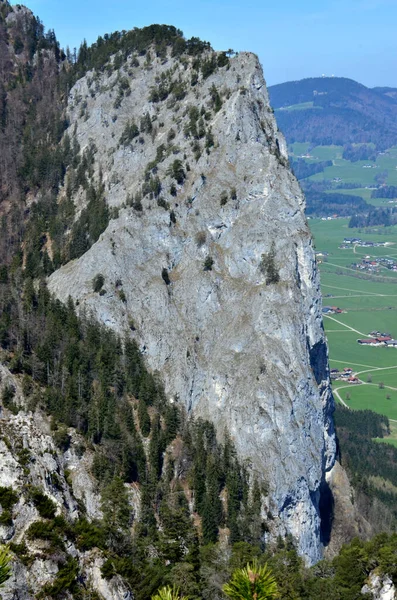 Mondsee Yakınlarındaki Sankt Lorenz Drachenwand Yukarı Avusturya Salzburg Avusturya Avrupa — Stok fotoğraf