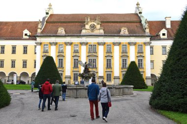 Yukarı Avusturya 'daki Sankt Florian manastırı.