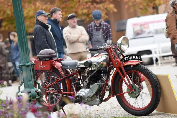 Annual Franz Joseph Ride Old Motorcycles Bad Ischl Salzkammergut Austria — Stock Photo, Image