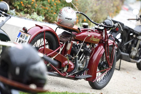 Viaje Anual Franz Joseph Motocicletas Viejas Bad Ischl Salzkammergut Austria — Foto de Stock