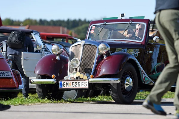 U30 Treffen Almtal Für Fahrzeuge Unter Österreich Europa — Stockfoto