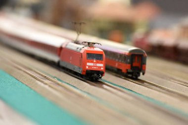 Gmunden, Avusturya, Avrupa 'daki model demiryolu sistemi 