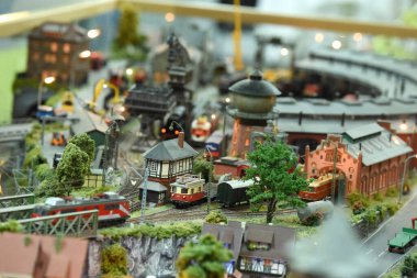 Gmunden, Avusturya, Avrupa 'daki model demiryolu sistemi 