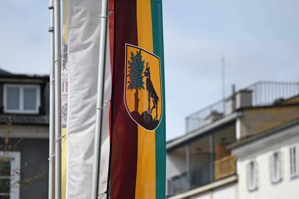 Bandera Bad Ischl Salzkammergut Austria Europa —  Fotos de Stock