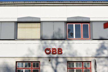 Voecklabruck, Avusturya, Avrupa 'daki tren istasyonu