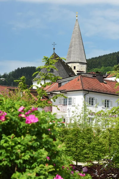 Kerk Altmuenster Het Salzkammergut Oostenrijk Europa — Stockfoto