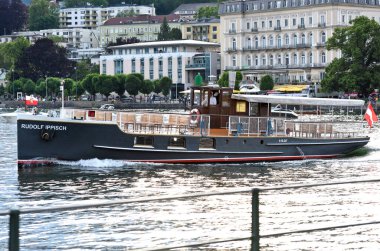 Gemi Rudolf Ippisch, Traunsee Gölü, Avusturya, Avrupa