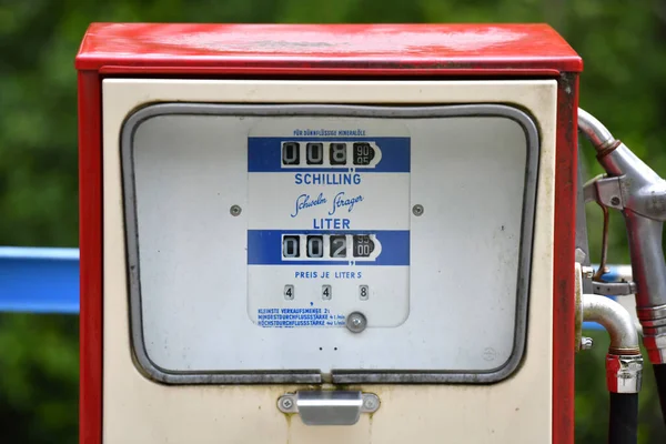 Old Gas Station Open Air Museum Old Farmhouses Buildings Grossgmain — Stock Photo, Image