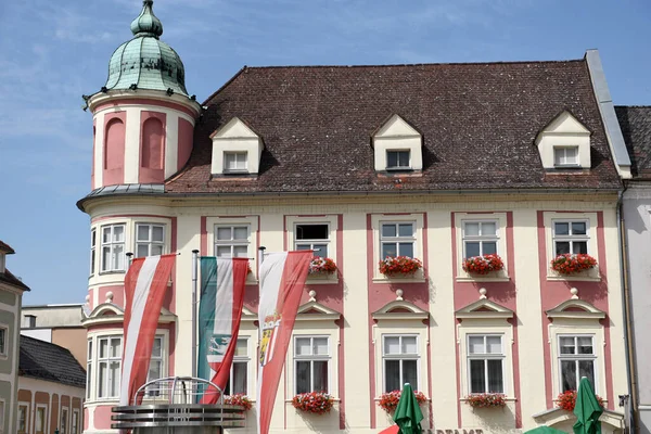 City Office Town Hall Enns Άνω Αυστρία Αυστρία Ευρώπη — Φωτογραφία Αρχείου