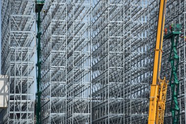 Waldneukirchen, Yukarı Avusturya, Avusturya ve Avrupa 'da bir depo inşaatı