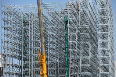 Waldneukirchen, Yukarı Avusturya, Avusturya ve Avrupa 'da bir depo inşaatı