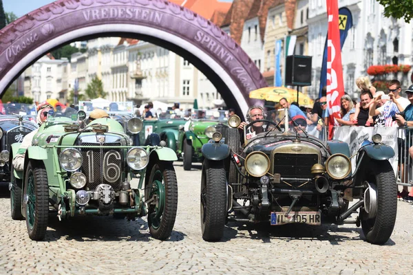 Ennstal Classic Uno Los Rallyes Coches Clásicos Más Conocidos Austria — Foto de Stock