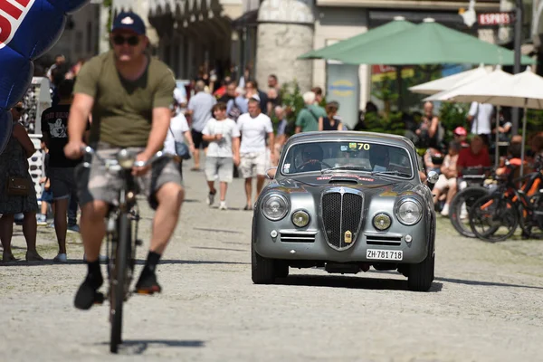 Ennstal Classic Jest Jednym Najbardziej Znanych Rajdów Klasycznych Samochodów Austrii — Zdjęcie stockowe