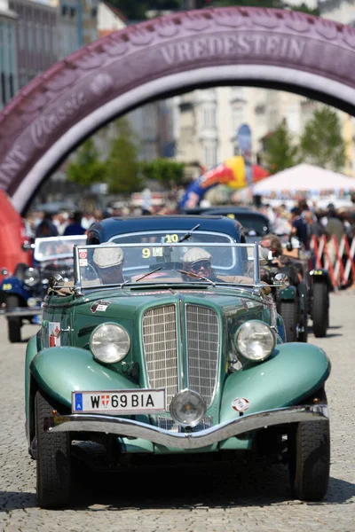 Ennstal Classic Dos Mais Conhecidos Ralis Carros Clássicos Áustria Europa — Fotografia de Stock