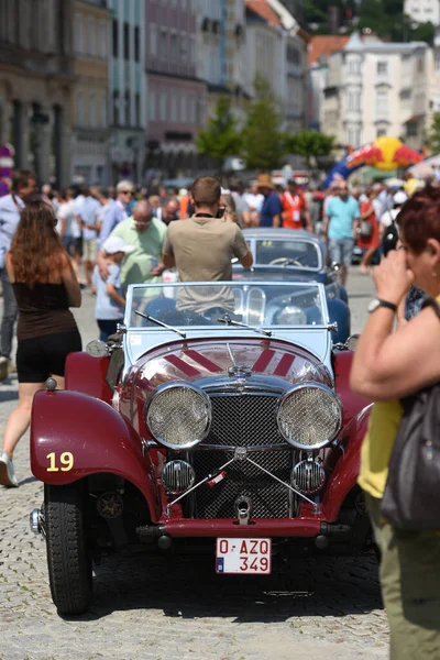 Ennstal Classic Dos Mais Conhecidos Ralis Carros Clássicos Áustria Europa — Fotografia de Stock