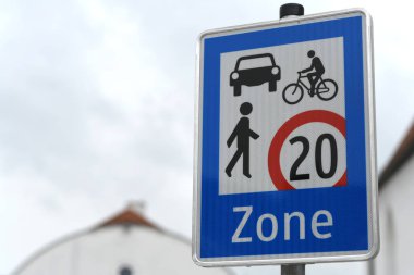 Perg, Yukarı Avusturya, Avusturya ve Avrupa 'da 20 km / saat temas bölgesi