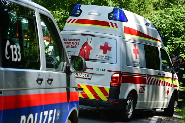Red Cross Ambulance Upper Austria — Stock Photo, Image