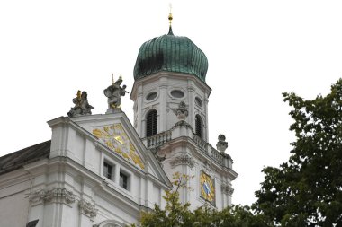 Passau, Bavyera, Almanya ve Avrupa 'daki St. Stephan Katedrali