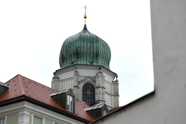 Catedral Santo Estêvão Passau Baviera Alemanha Europa — Fotografia de Stock