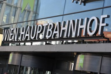 Viyana, Avusturya ve Avrupa 'daki yeni ana tren istasyonu.
