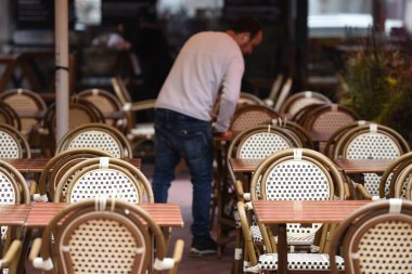 Viyana, Avusturya ve Avrupa 'daki ünlü yeşil pazar Naschmarkt