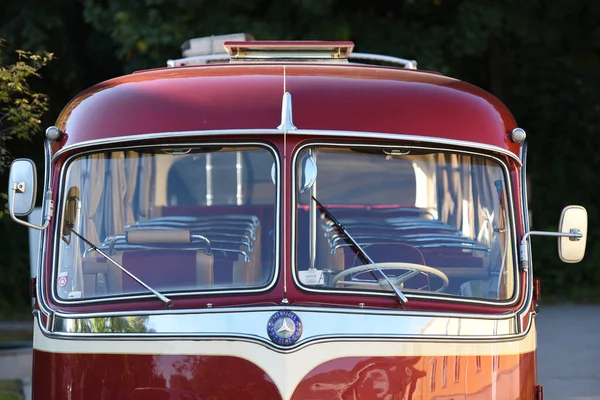 Oldtimerbus Salzkammergut Oberösterreich Österreich Europa — Stockfoto