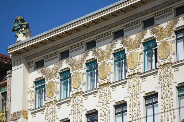 Les Célèbres Maisons Art Nouveau Otto Wagner Linke Wienzeile Vienne — Photo