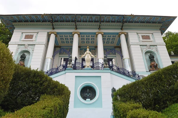 Museu Ernst Fuchs Villa Otto Wagner Huetteldorf Viena Áustria Europa — Fotografia de Stock