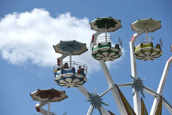 Pequeno Parque Diversões Bhmischer Prater Bohemian Prater Viena Áustria Europa — Fotografia de Stock