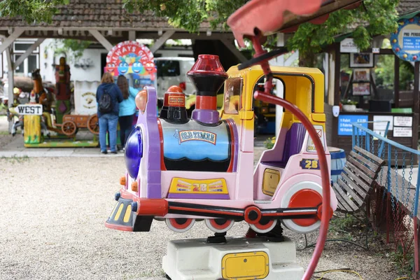 Piccolo Parco Divertimenti Bhmischer Prater Prater Bohemien Vienna Austria Europa — Foto Stock