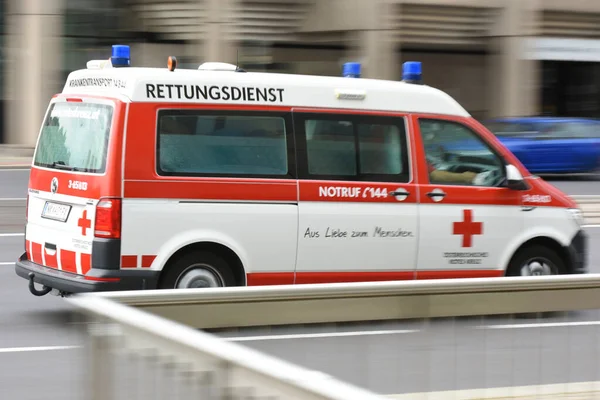 Швидка Допомога Червоному Хресті Верхня Австрія — стокове фото