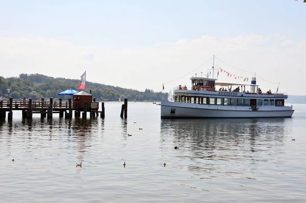 Ammersee Baviera Germania Europa — Foto Stock