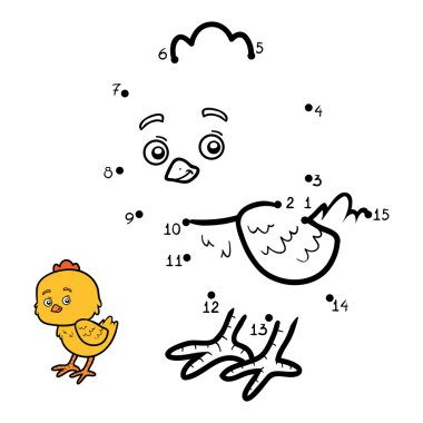 Sayı oyunu çocuklar için. Küçük civciv