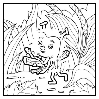 Sayı oyunu çocuklar için. Çayır üzerinde küçük karınca