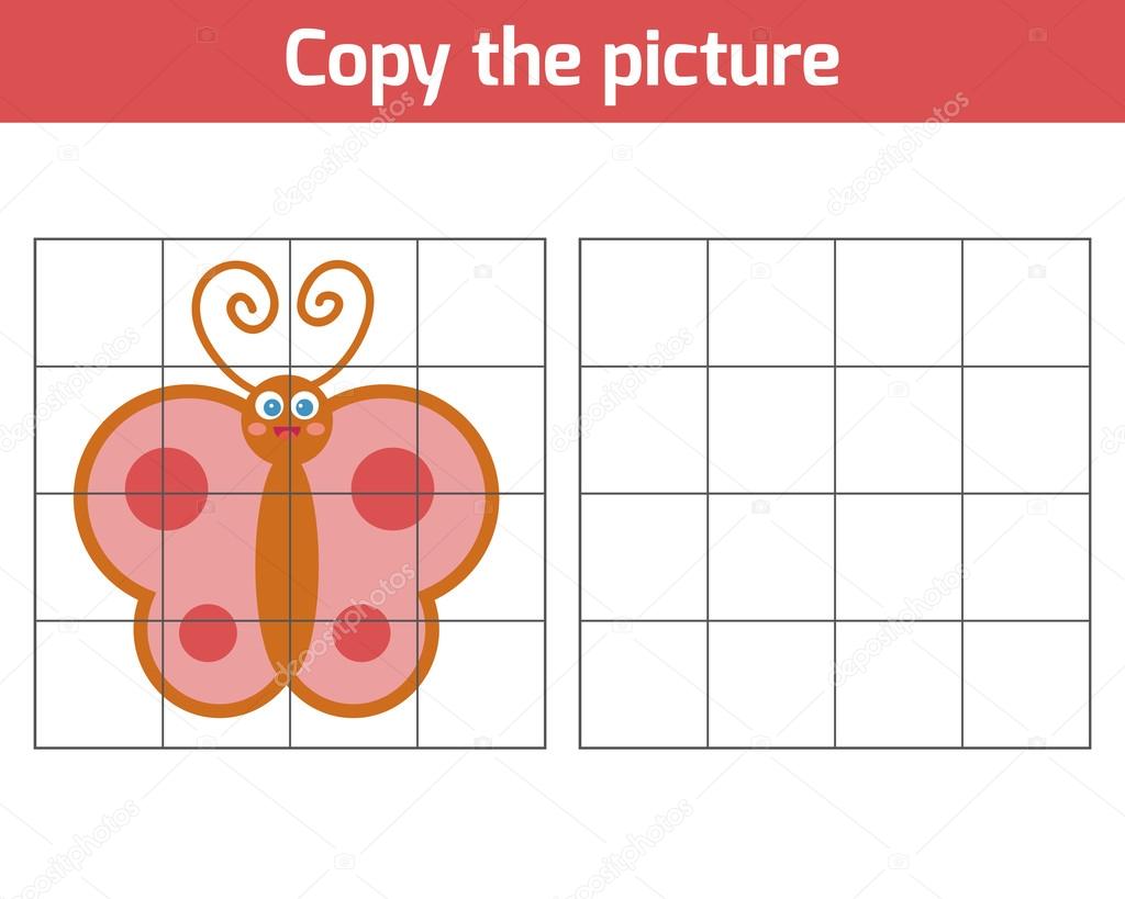 Copy the picture, Butterfly