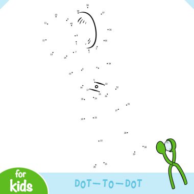 Rakamlar oyun, eğitim çocuklar için nokta nokta oyunu, Kartopu yapıcı oyuncak