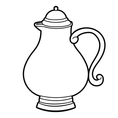 Çocuklar için boyama kitabı, Jug