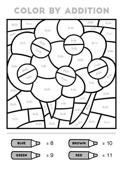 Ek olarak renk, çocuklar için eğitim oyunu, Apple ağacı