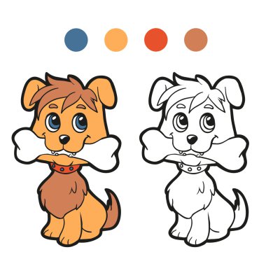 boyama kitabı (köpek)