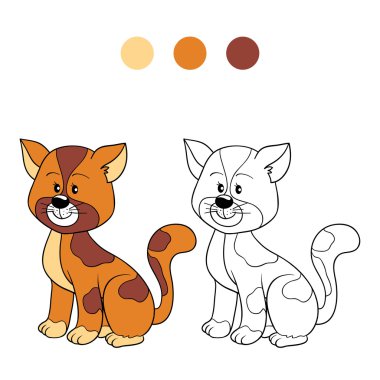 boyama kitabı (kedi)