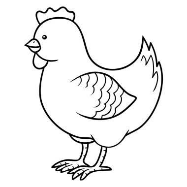 boyama kitabı (tavuk)