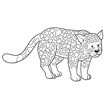 Boyama kitabı (jaguar)