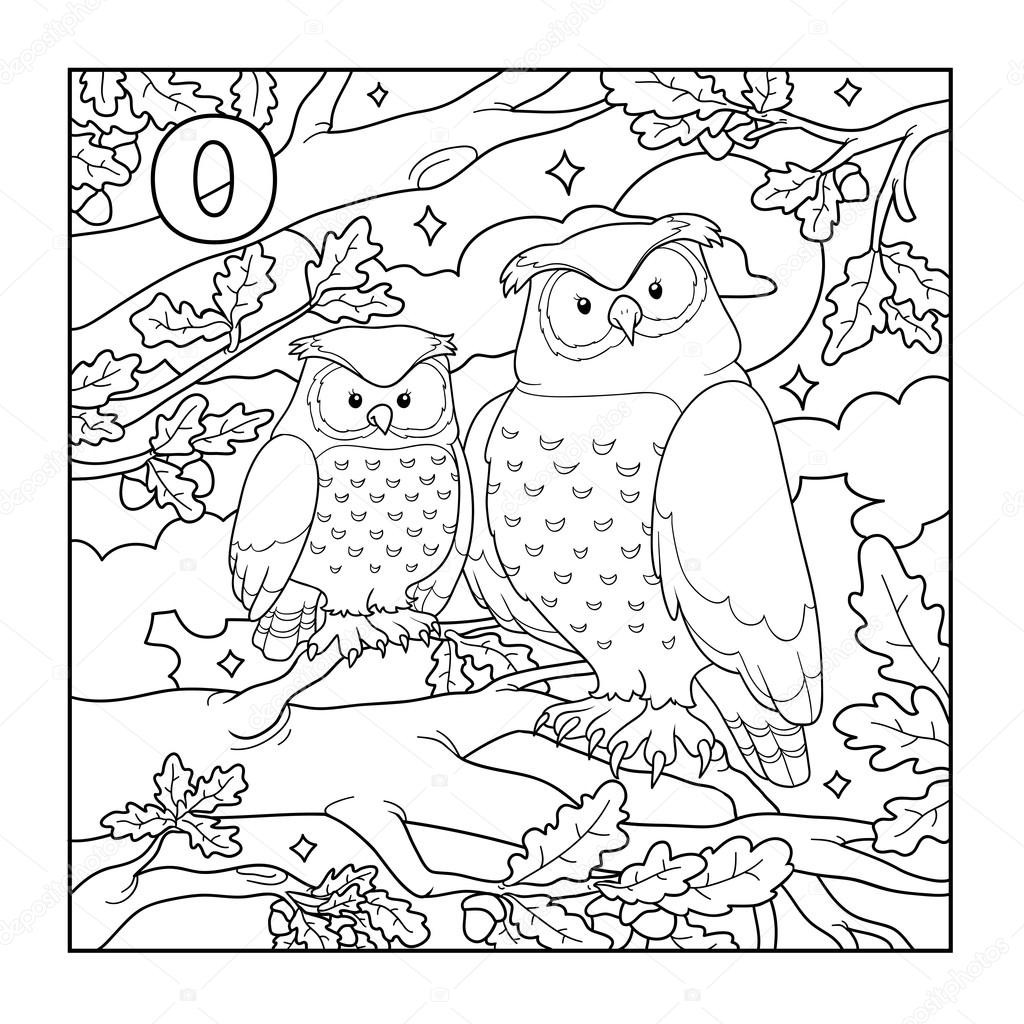 77개 Adorable owl coloring page 스톡 일러스트레이션 | DepositPhotos, image size:1024x1024
